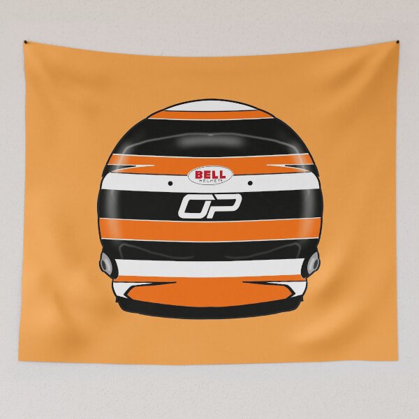 Item preview, Oscar Piastri Monaco GP helmet Mclaren Formula 1 racing  2025 sticker for F1 fans designed and sold by Pink Polar F1.