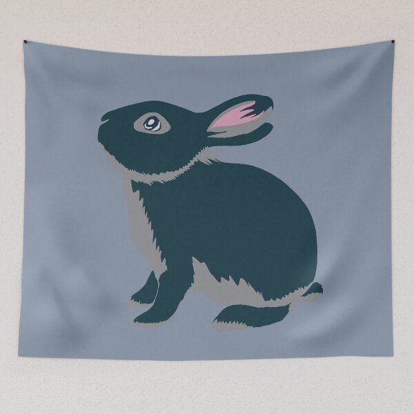 Item preview, Blue Tan Rabbit upright ears designed and sold by tayaan.