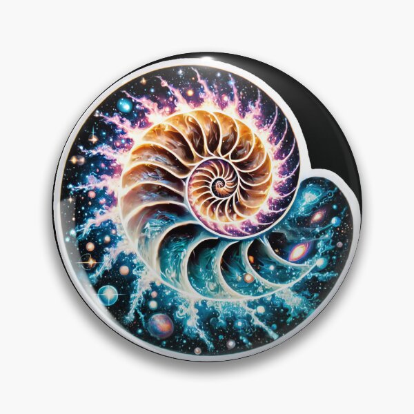 Item preview, Cosmic Nautilus Shell designed and sold by PinUpPizzazz.