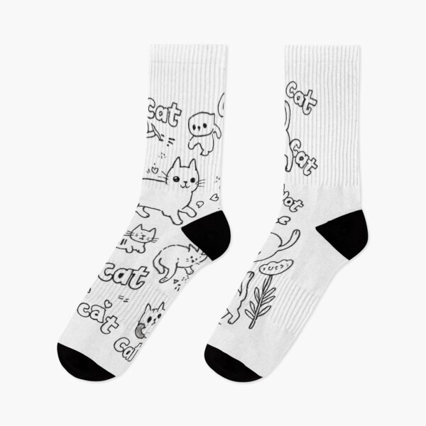 Item preview, "Cat Chaos: A Doodle Daydream" designed and sold by SommanasShop.