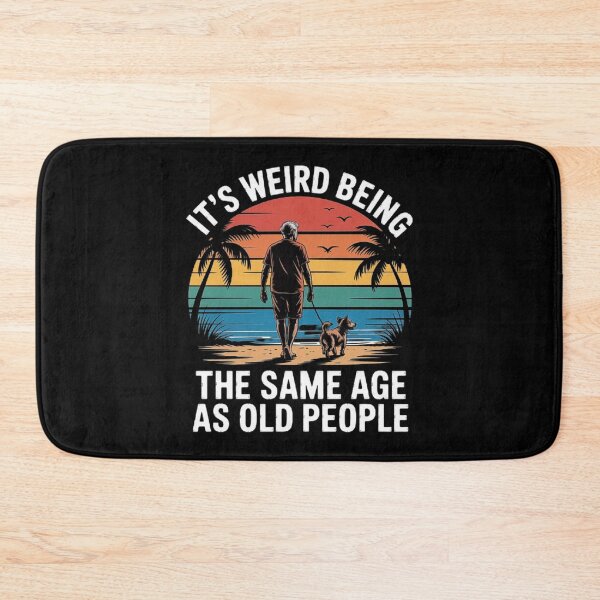Item preview, It’s Weird Being the Same Age as Old People - Retro Beach Art designed and sold by love3617.