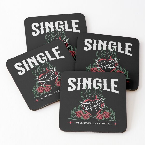 Item preview, Single but Emotionally Entangled – Funny Situationship Dating Design designed and sold by Honominu.