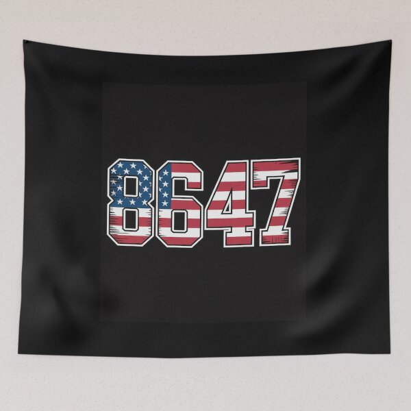 Item preview, Bold 8647 USA Flag Design designed and sold by StellarSnap.