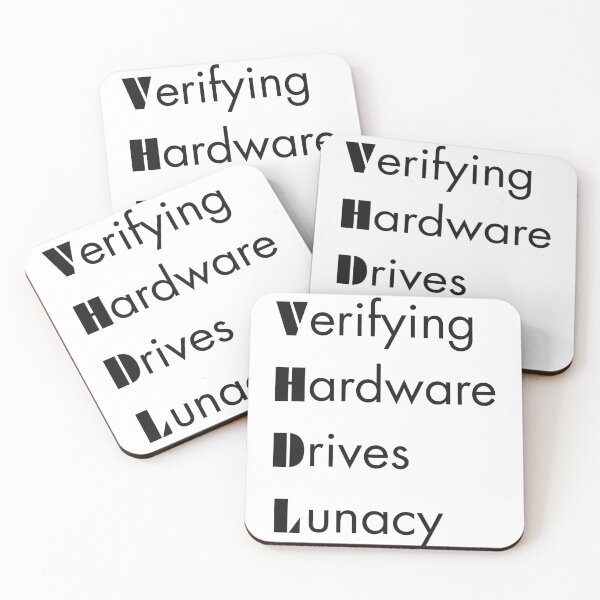 Item preview, Funny VHDL Engineering Acronym Pun designed and sold by ThePungineer.