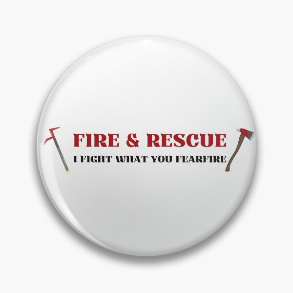 Item preview, firefighter helmet sticker designed and sold by Wordsmith-Wear.