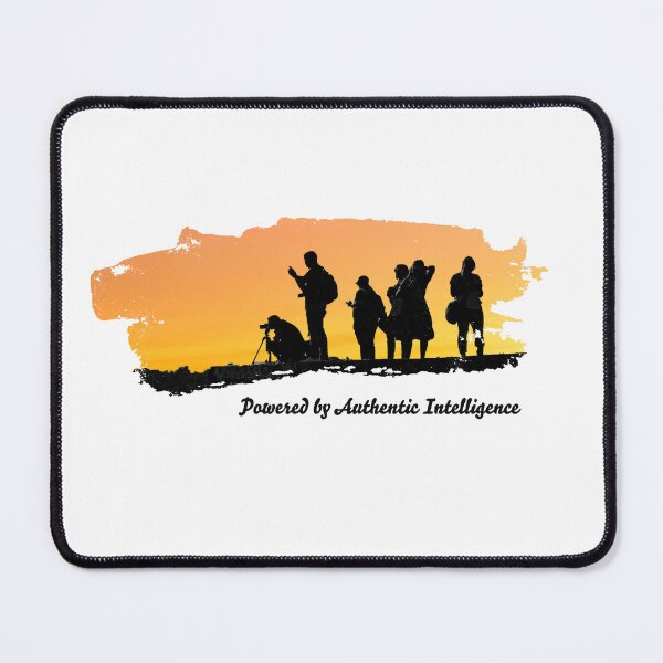 Item preview, Powered By Authentic Intelligence designed and sold by Sage and Blue .