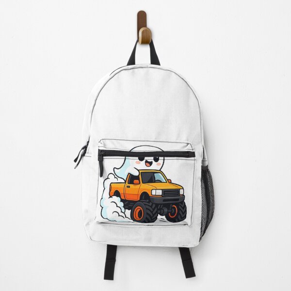 Item preview, Halloween Monster Truck With Ghost  designed and sold by cawtoon.