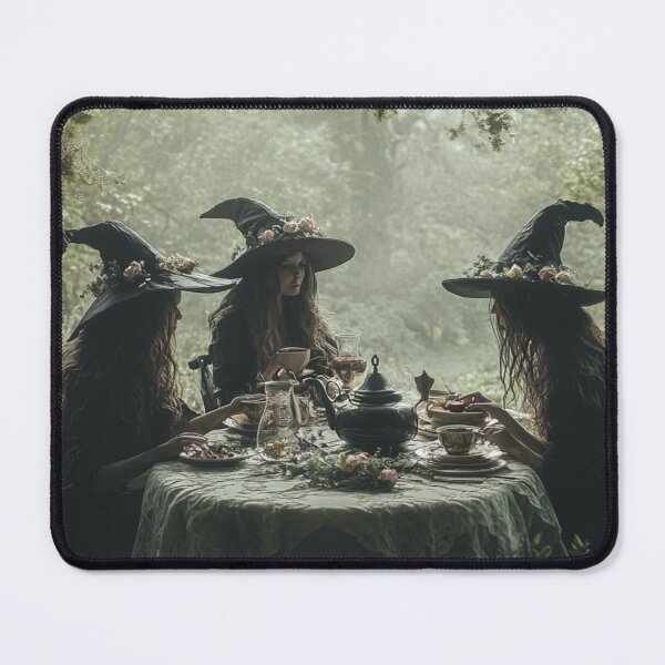Item preview, Three Witches Drinking Tea designed and sold by Jaspersdigitalart.