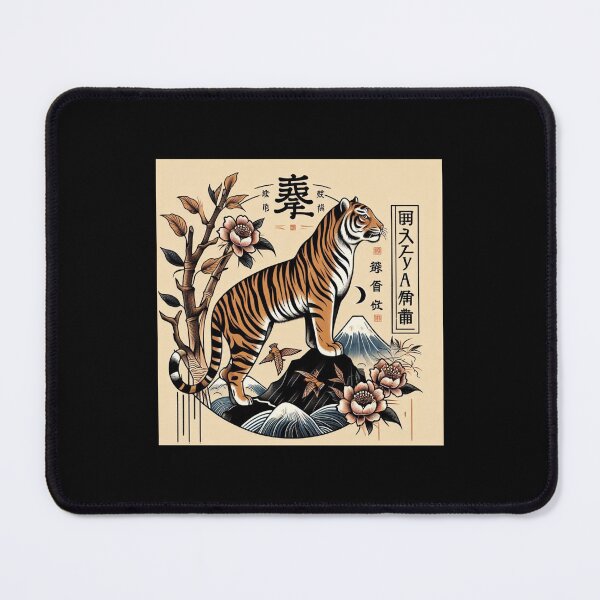 Item preview, Majestic Malayan Tiger – Traditional Asian Art Style designed and sold by EuropeanPrints.