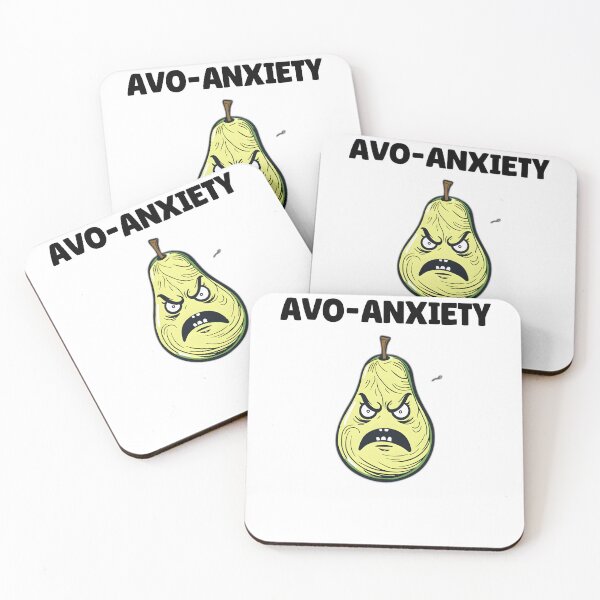 Item preview, Abstract Anxiety Avocado designed and sold by allogy.