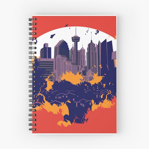 Item preview, Flaming San Antonio, Red Sun Version designed and sold by Pizzzzapants.