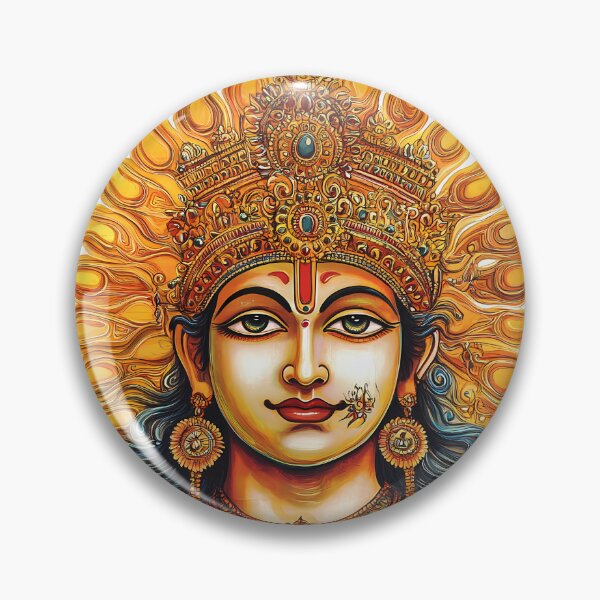 Item preview, Sun God – Radiant Mythical Solar Deity Artwork designed and sold by Asapusri.
