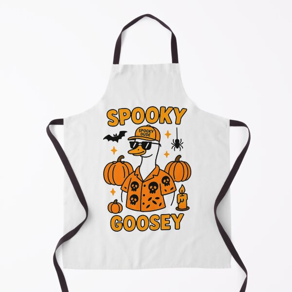 Item preview, Halloween Spooky Goosey Halloween Silly Goose designed and sold by cawtoon.