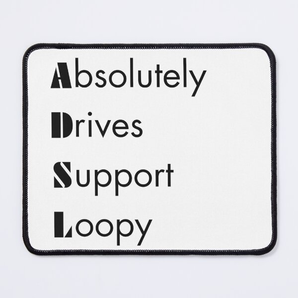 Item preview, Funny ADSL Engineering Acronym Pun designed and sold by ThePungineer.