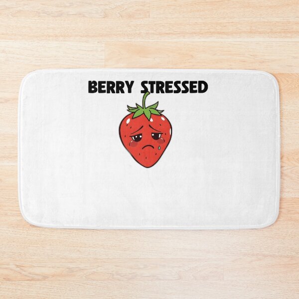 Item preview, Stressed-Out Strawberry designed and sold by allogy.