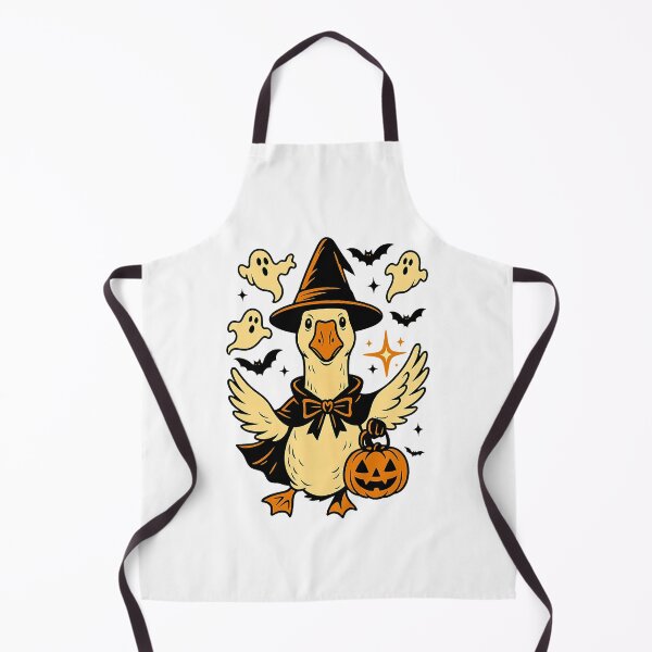 Item preview, Halloween Spooky Goosey Halloween Silly Goose Witch  designed and sold by cawtoon.