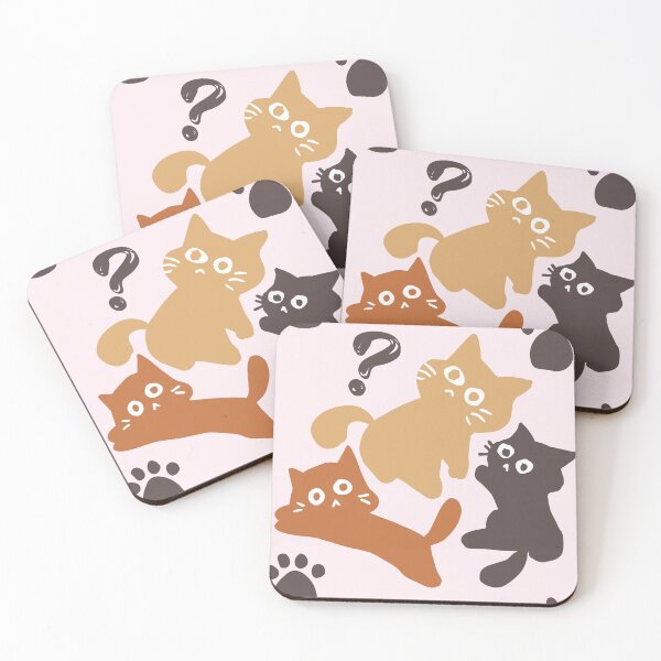 Item preview, curious cats designed and sold by CaringSupplies.