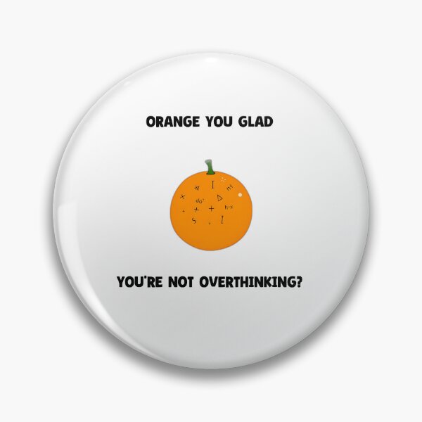Item preview, Overthinking Orange designed and sold by allogy.