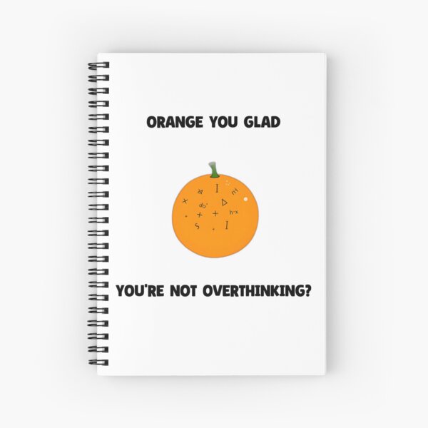 Item preview, Overthinking Orange designed and sold by allogy.