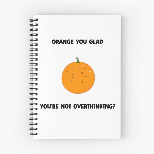 Item preview, Overthinking Orange designed and sold by allogy.