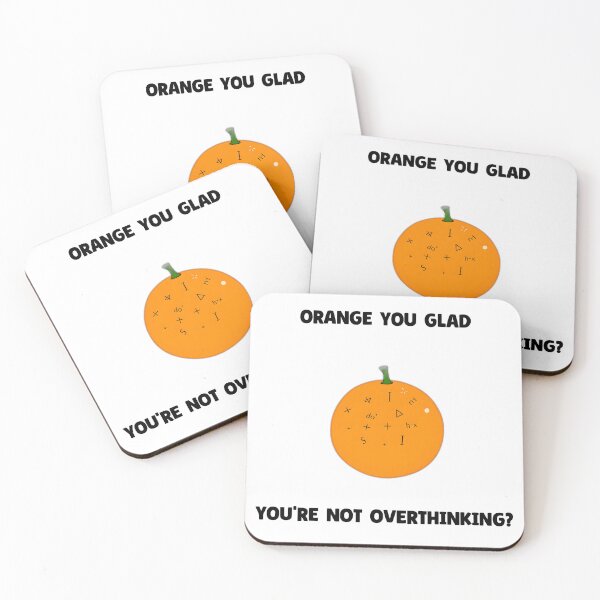 Item preview, Overthinking Orange designed and sold by allogy.