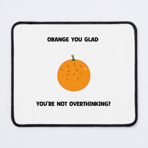 Item preview, Overthinking Orange designed and sold by allogy.