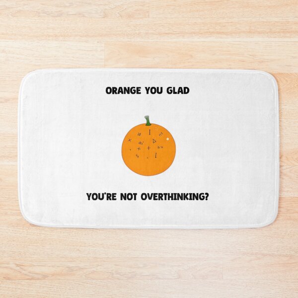 Item preview, Overthinking Orange designed and sold by allogy.