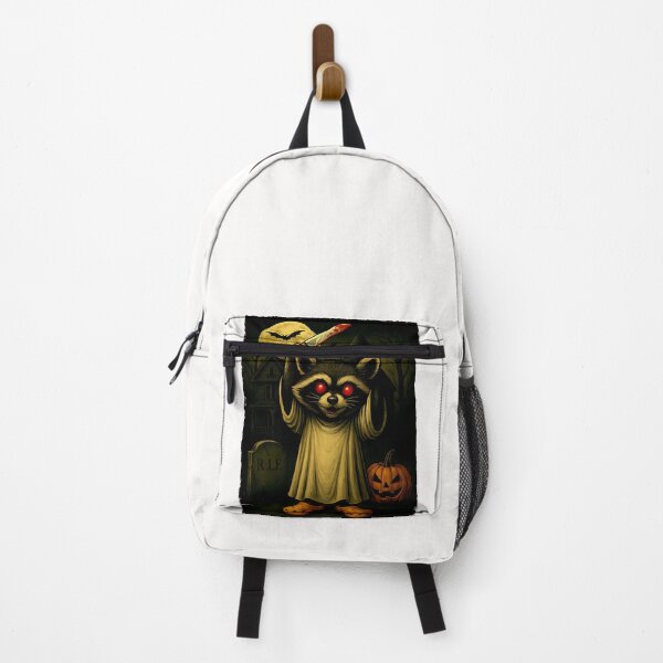 Item preview, Halloween Vintage Ghost Raccoon Spooky designed and sold by cawtoon.