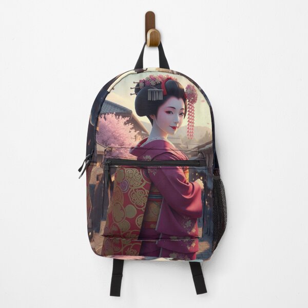 Item preview, Evening in the Ancient Capital: Maiko's Presence with Cherry Blossoms designed and sold by schwa24jpn.