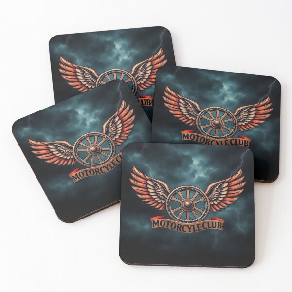 Item preview, Winged Wheel Motorcycle Club Emblem designed and sold by PixelArc.
