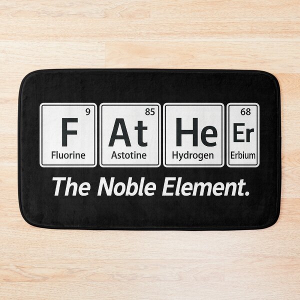 Item preview, Father Periodic Table - Noble Element Design designed and sold by ndalamson.