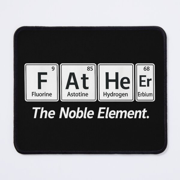 Item preview, Father Periodic Table - Noble Element Design designed and sold by ndalamson.
