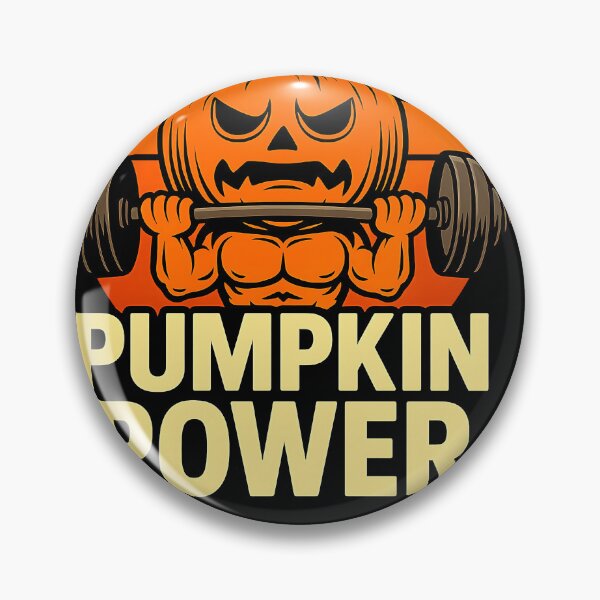 Item preview, Pumpkin Power Funny Gym Workout Humor designed and sold by cawtoon.