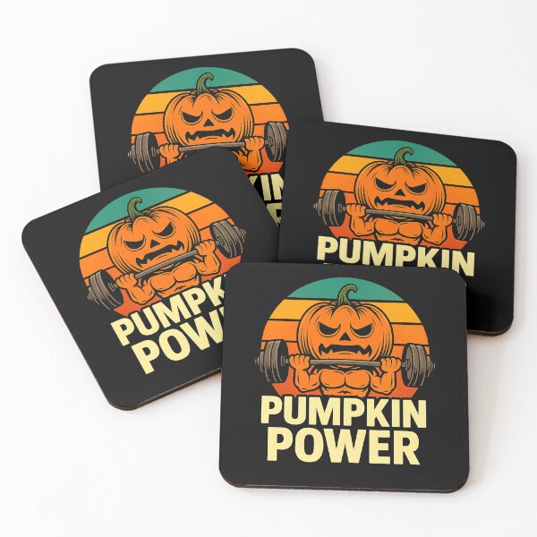 Item preview, Pumpkin Power Funny Gym Workout Humor designed and sold by cawtoon.