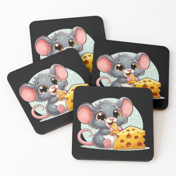 Item preview, Cheese Mouse delicious cheese makes you happy gift designed and sold by Pineapple-Tree.
