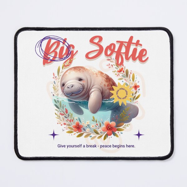 Item preview, Big Softie – Tough in looks, soft in heart designed and sold by ByZimbo.