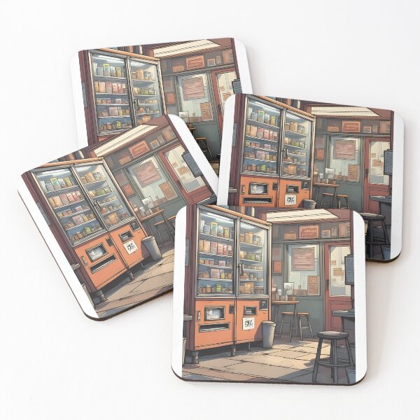 Item preview, Grungy Vending designed and sold by RedWhiteGoAU.