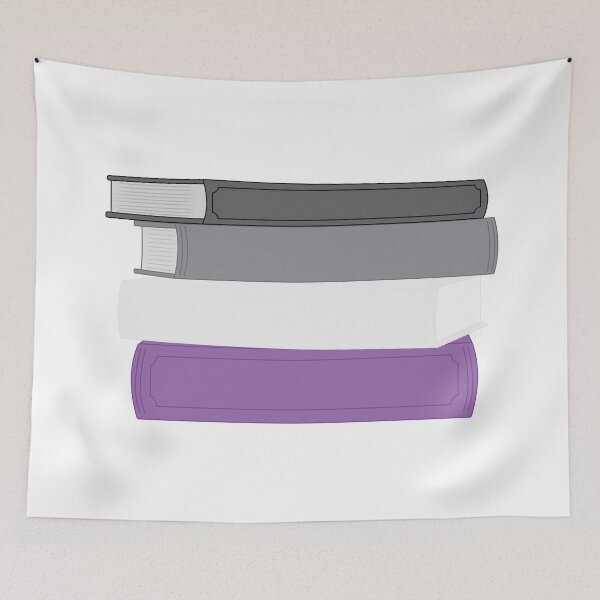 Item preview, Asexual/Demisexual Stack of Books designed and sold by izzyrose28.