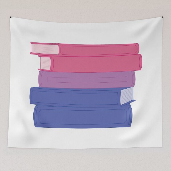 Item preview, Bisexual Stack of Books designed and sold by izzyrose28.