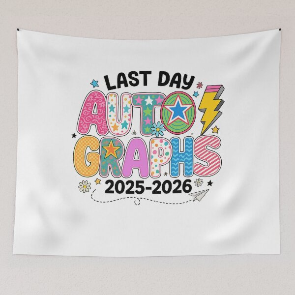 Item preview, Graduation Autographs End Of Year 2026 Teacher Student Team designed and sold by millionair3.