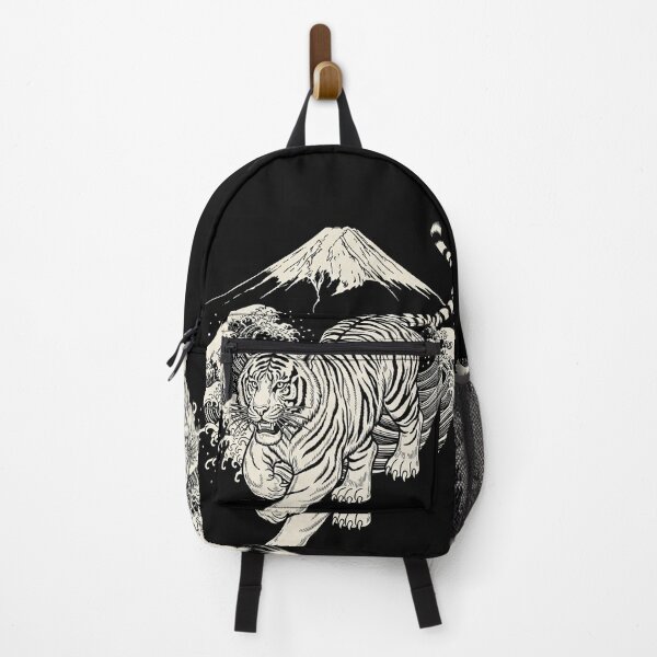 Item preview, Fierce Tiger Kicking Waves Before Sacred Peak designed and sold by schwa24jpn.