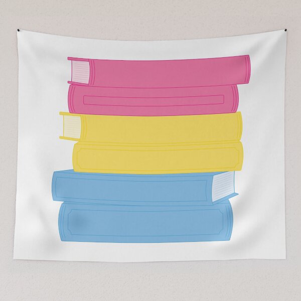 Item preview, Pansexual Stack of Books designed and sold by izzyrose28.