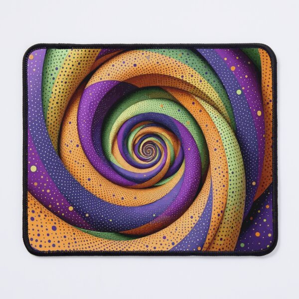 Item preview, Colorful Abstract Fibonacci Art 193 designed and sold by Vicky Brago-Mitchell®.