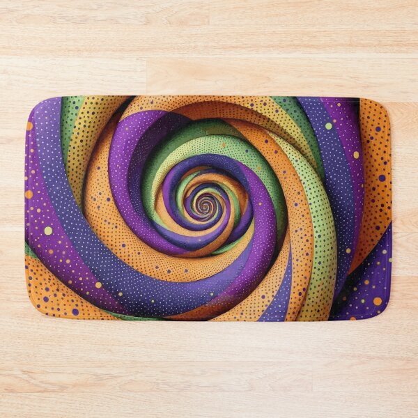 Item preview, Colorful Abstract Fibonacci Art 193 designed and sold by Vicky Brago-Mitchell®.