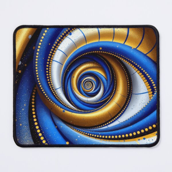 Item preview, Colorful Abstract Fibonacci Art 194 designed and sold by Vicky Brago-Mitchell®.