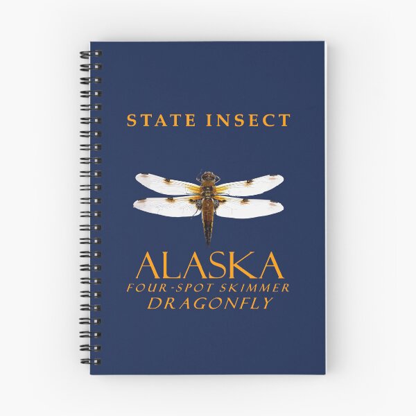 Item preview, Alaska Territory Insect The Four Spot Skimmer Dragonfly designed and sold by taiche.