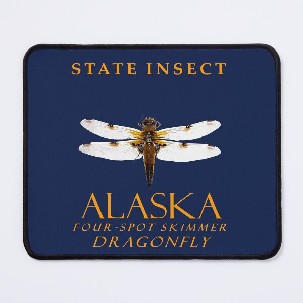 Item preview, Alaska Territory Insect The Four Spot Skimmer Dragonfly designed and sold by taiche.