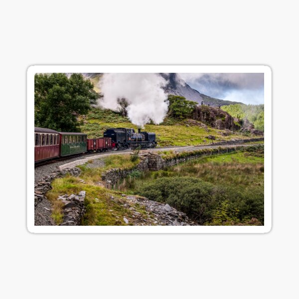 Train Spotting Welsh Highland Railway, Wales Sticker