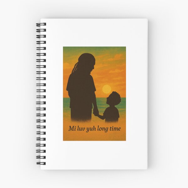 Item preview, Father’s Day Card- Caribbean Families designed and sold by Jae-Draws.