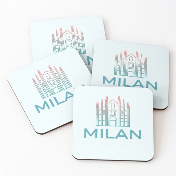 Item preview, Milan Turquoise Duomo  designed and sold by PinkDuckTees.